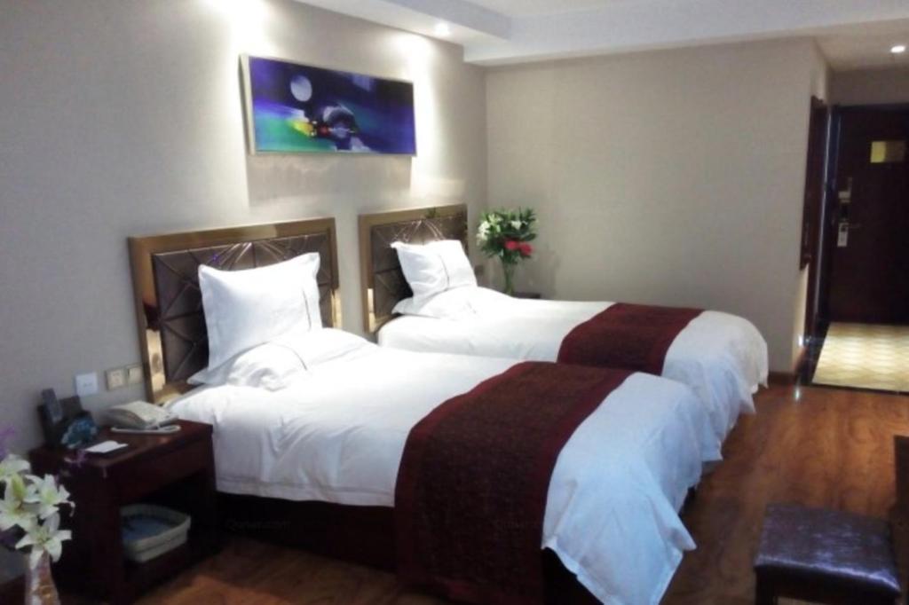 Greentree Inn Geermu Walking Street Business Hotel Golmud Экстерьер фото