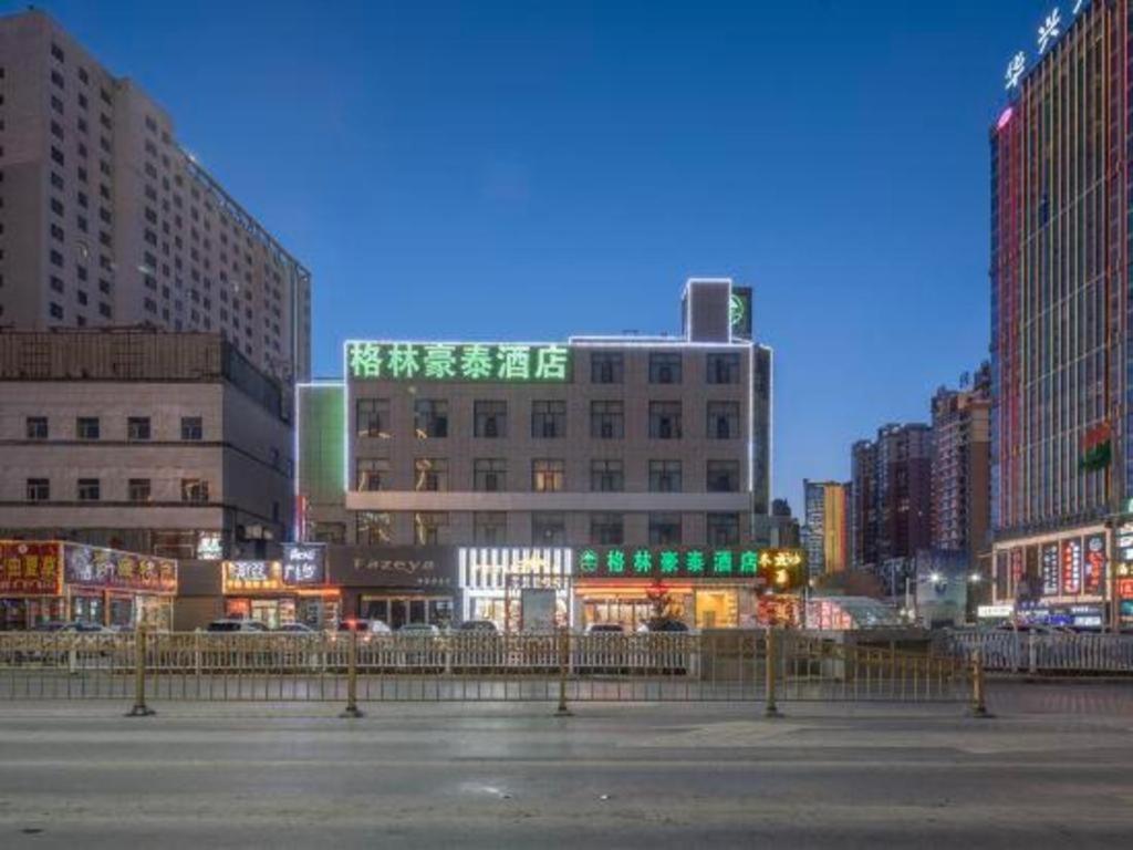 Greentree Inn Geermu Walking Street Business Hotel Golmud Экстерьер фото